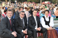 Latgales dziesmu svētku viesi. Fotogrāfs J. Dunaiskis
