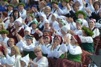 Svētku dalībnieki. Fotogrāfs J. Dunaiskis