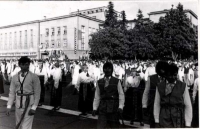 Pasākums Latgales novads Ļeņina laukumā. Fotogrāfs T. Rudāns