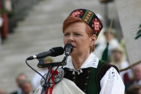 Latvijas Valsts prezidente V. Vīķe-Freiberga. Fotogrāfs J. Dunaiskis